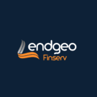 navy blue minimalist text logo